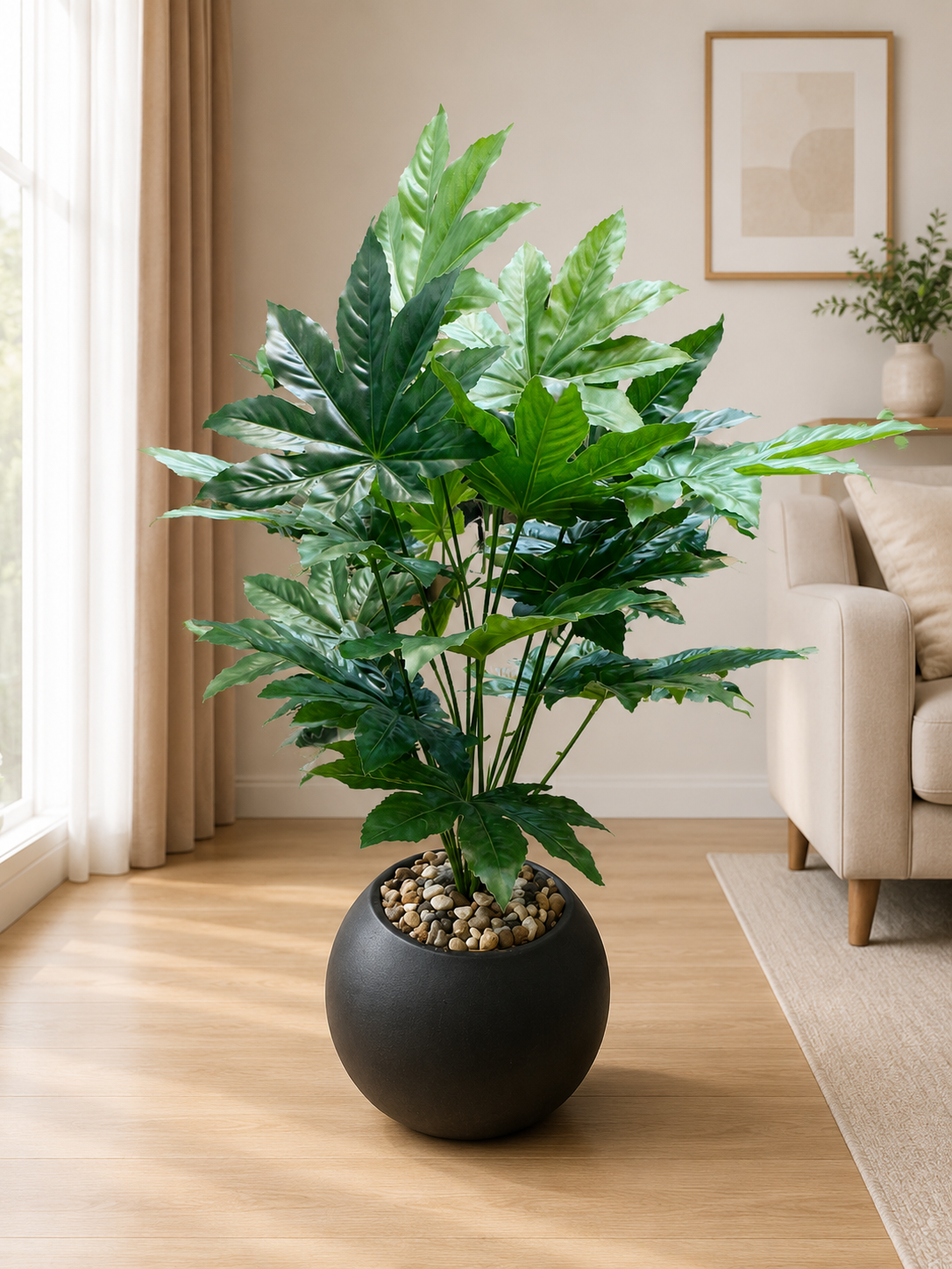 Philodendron Plant نبات فيلوديندرون صناعي [ Height 200 cm ]