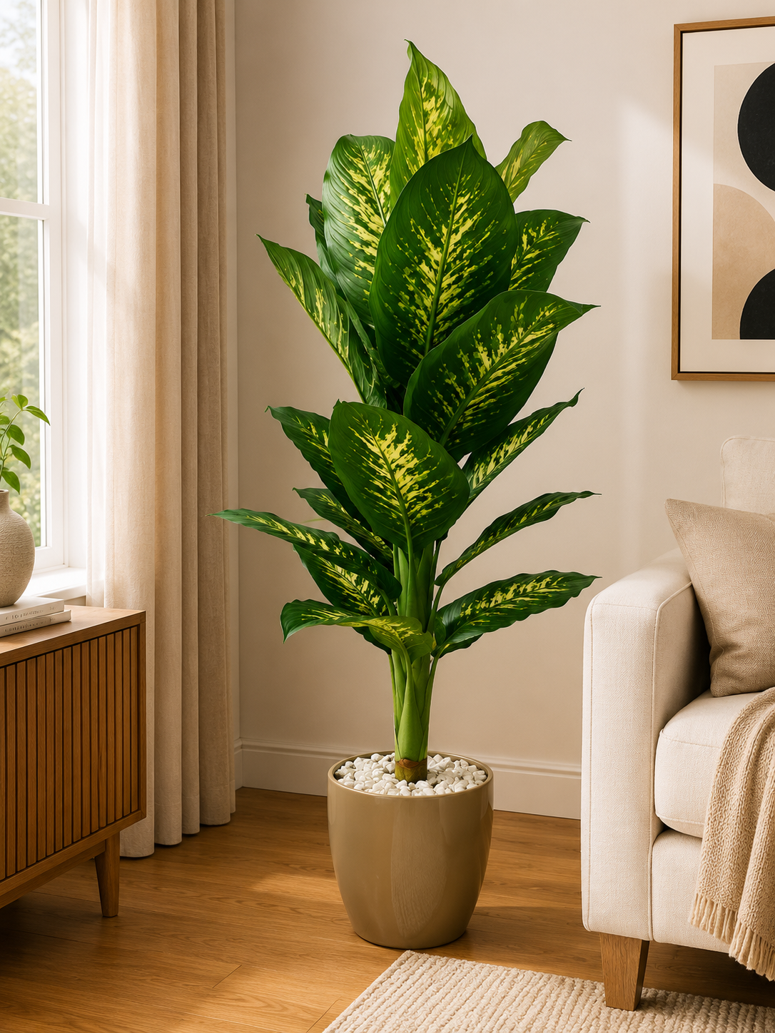 Premium Yellow Banana Tree 220cm شجرة الموز