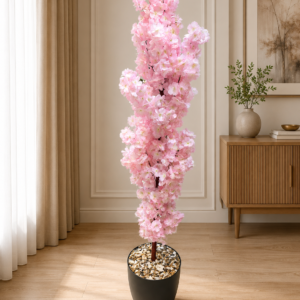 Pink Cherry Blossom Tree شجرة أزهار الكرز الوردية الصناعية  [ Height 220 cm ]