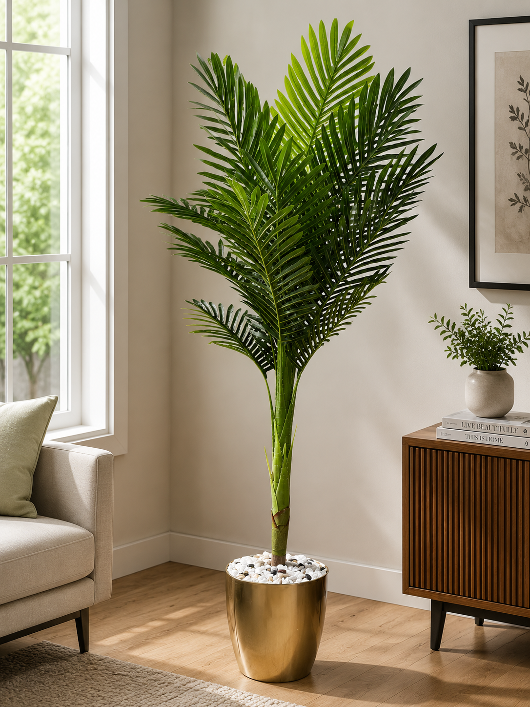 Indoor Palm Nakhal Tree شجر النخيل ( Hight 220CM)