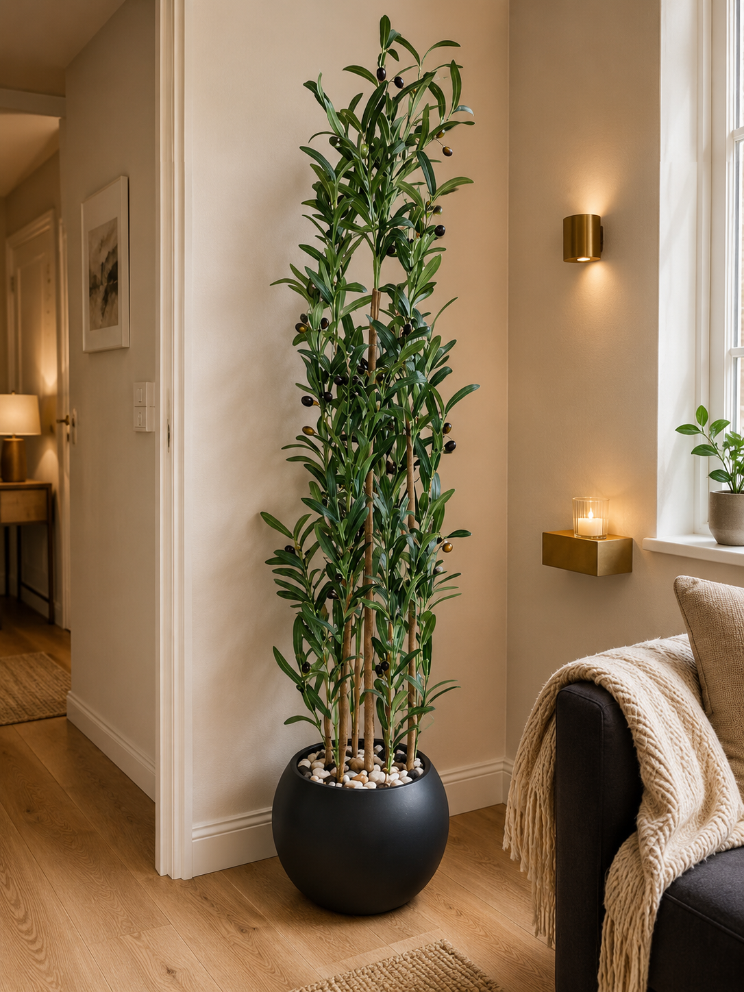Artificial Olive Tree 160cm -5 Fara– شجرة زيتون صناعية